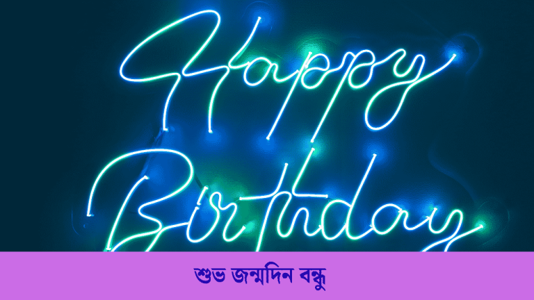 বন্ধুর জন্মদিনের শুভেচ্ছা স্ট্যাটাস