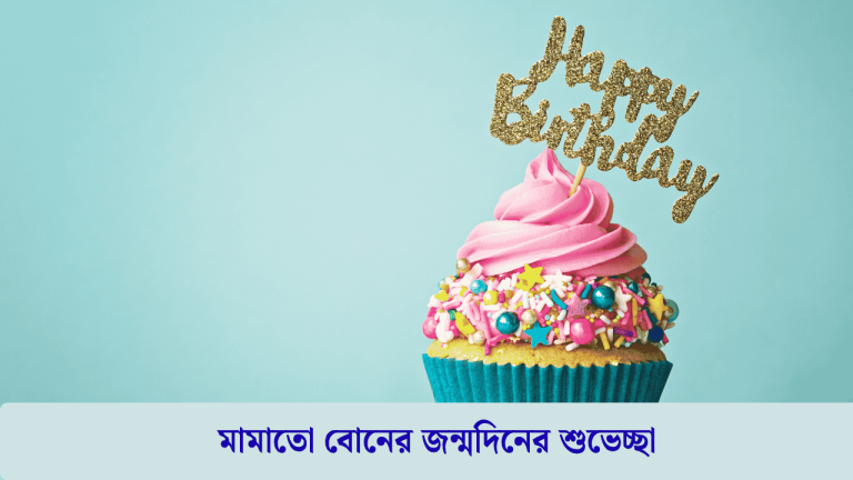 মামাতো বোনের জন্মদিনের শুভেচ্ছা
