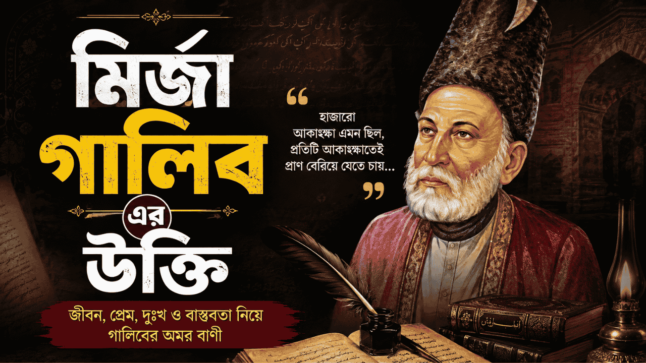 মির্জা গালিব এর উক্তি